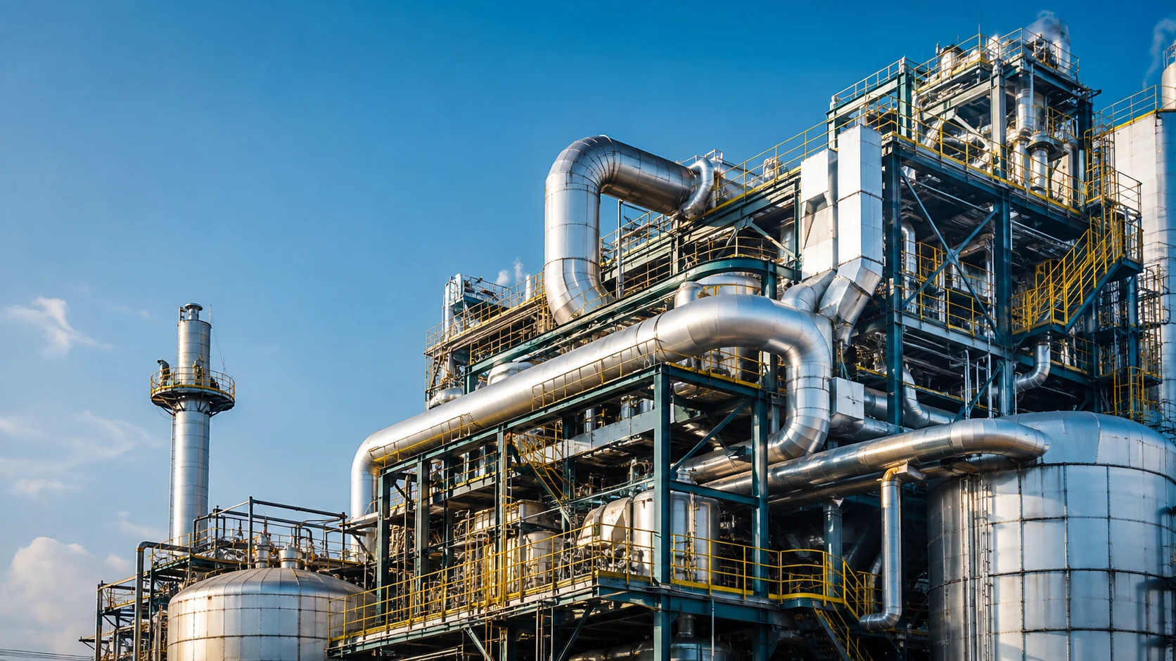 Planta industrial atendida por Metalcop